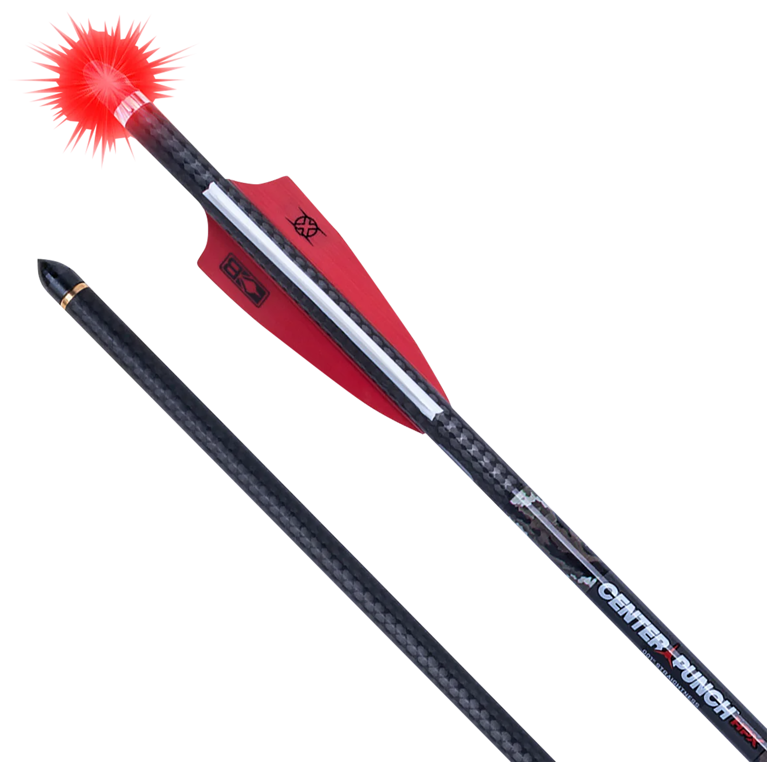 TenPoint CenterPunch HPX Lighted Nock Carbon Arrow 20 Red