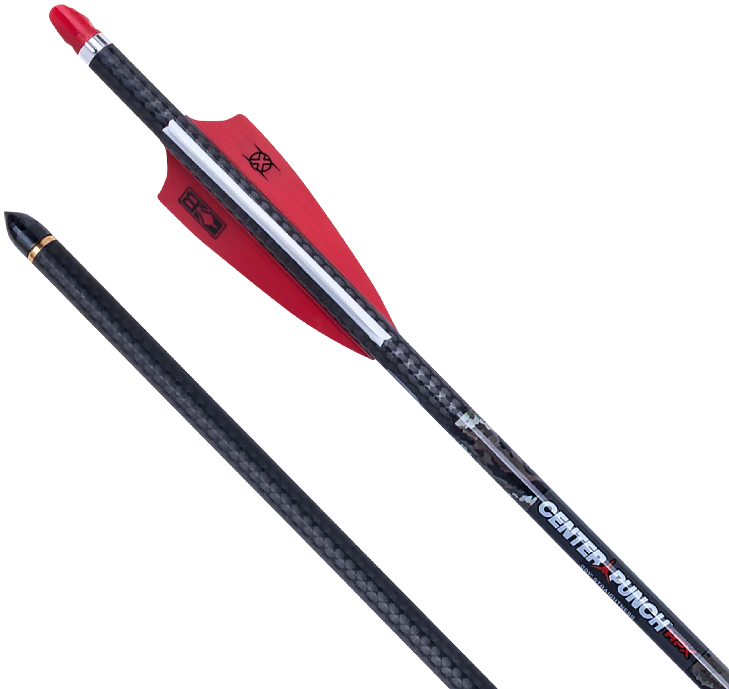 TenPoint CenterPunch HPX Carbon Arrows 20 Inch Red 6 Pack