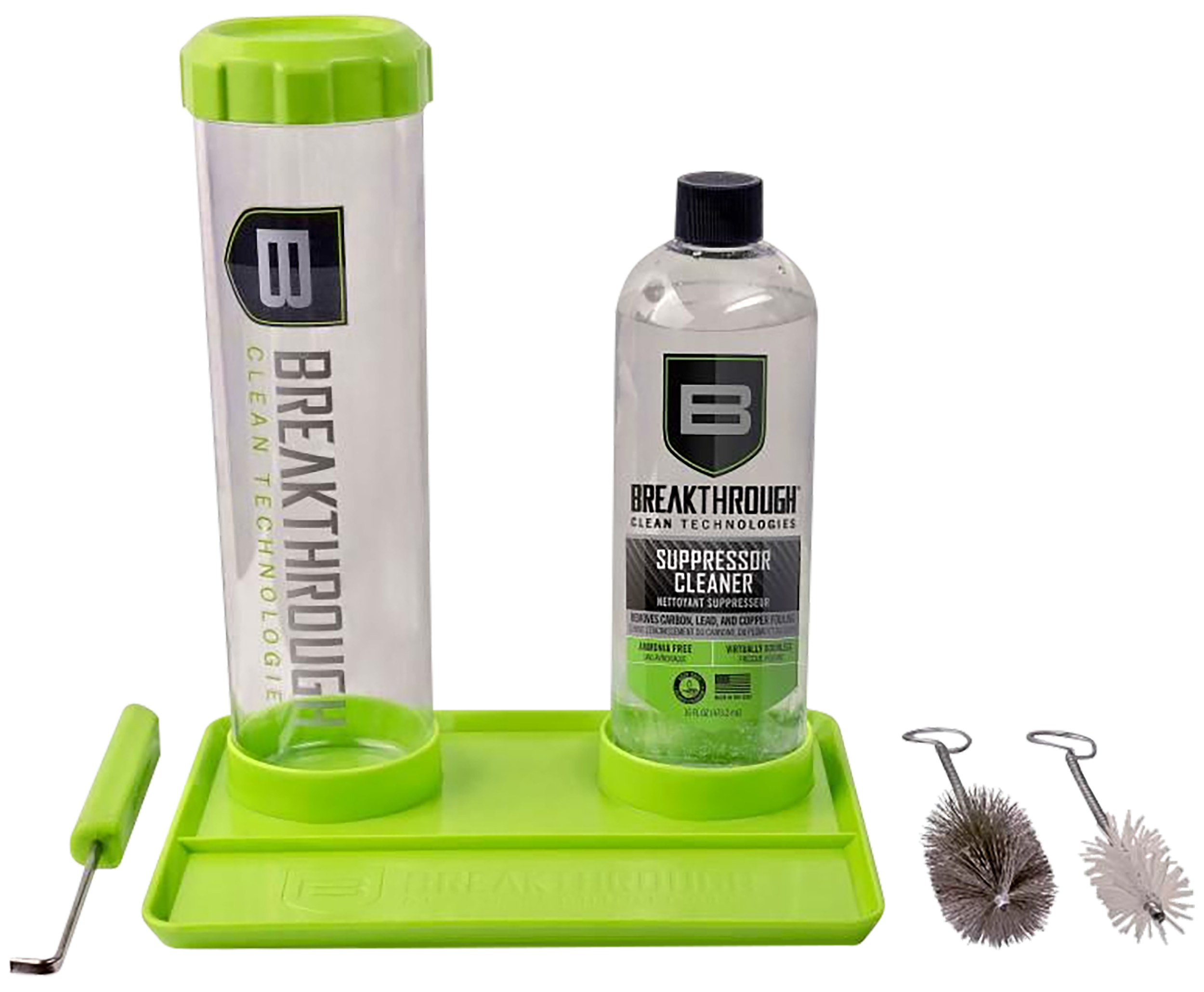 Breakthrough Clean Suppressor Cleaning Kit with Tool Tray