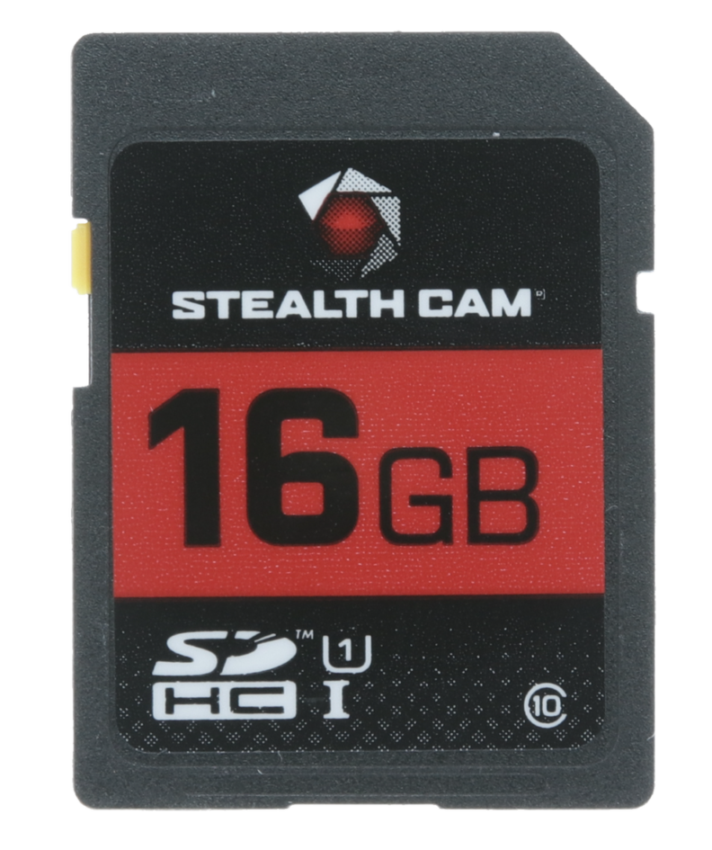Stealth Cam 16GB SD Memory Card for Photos and Videos