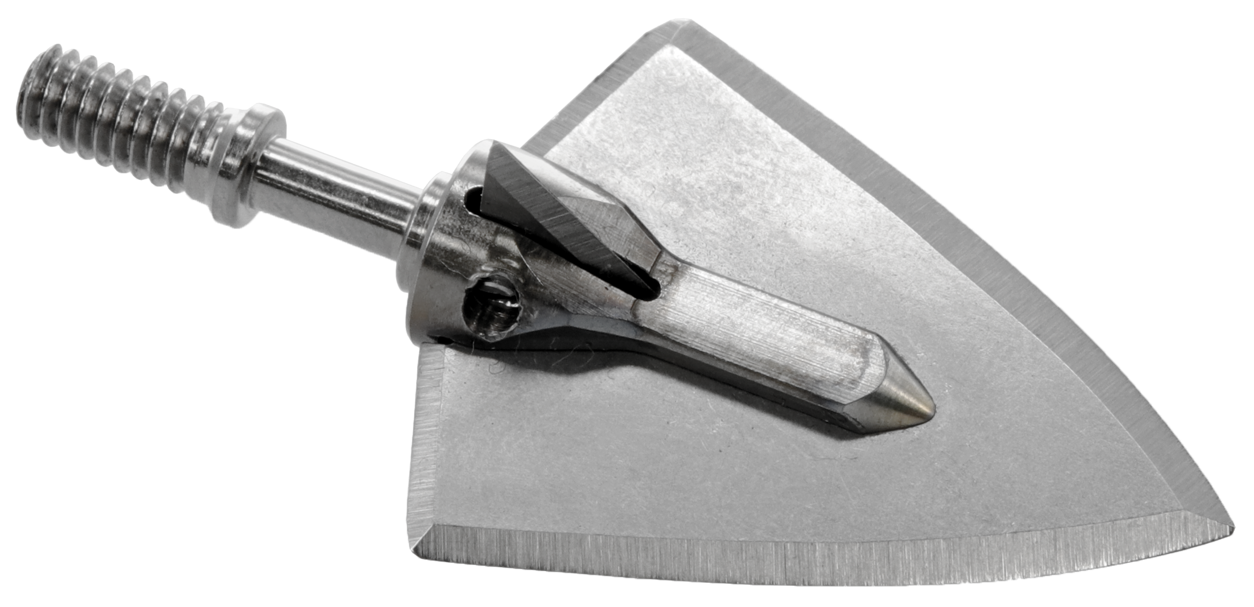 New Archery Products Broadhead 100gr Silver 3 Pack Stainless Steel
