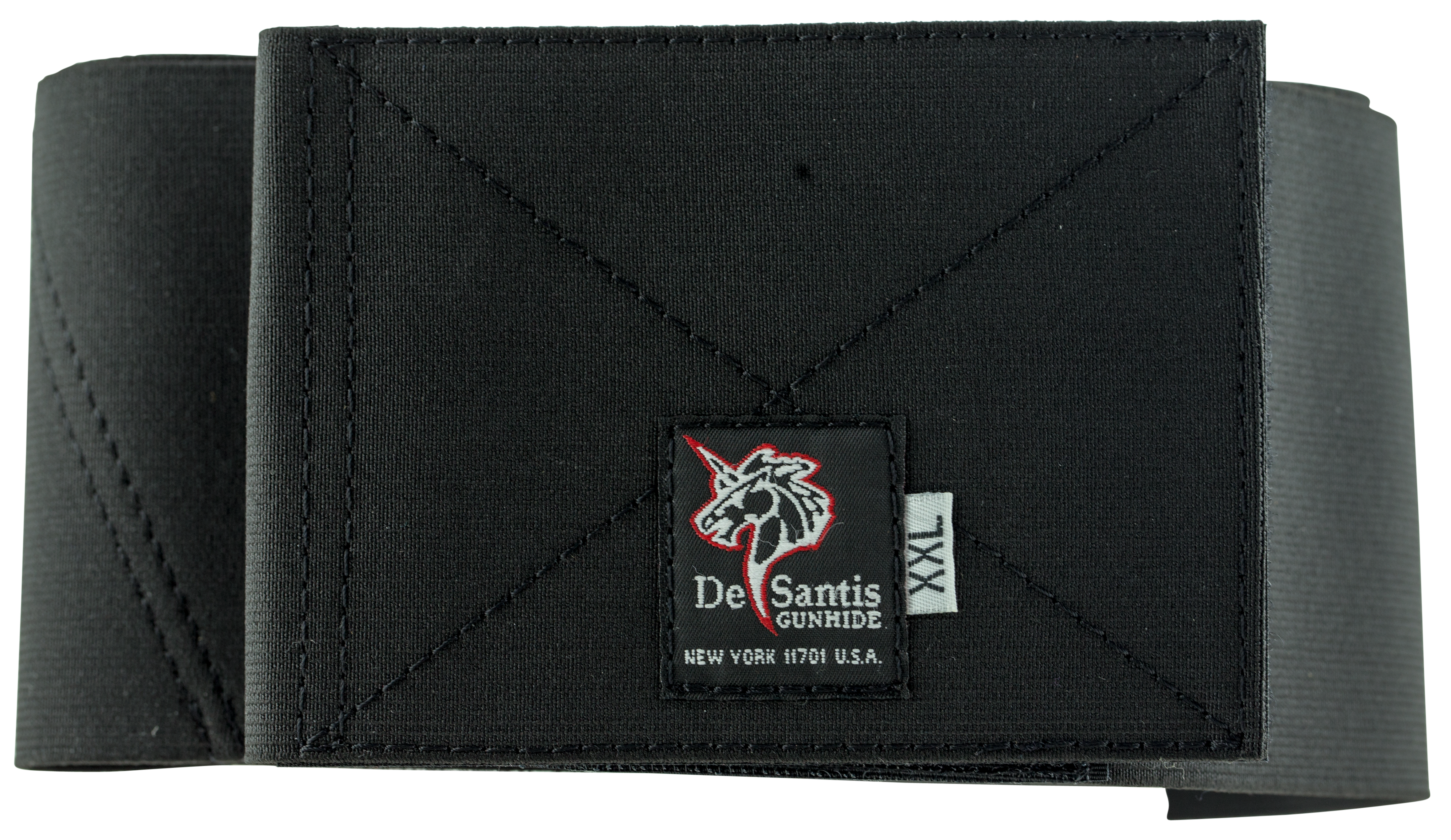 DeSantis Gunhide Option 4 Belly Band Large Ambidextrous Hand Glock Inside-The-Waistband Holster, Black - 061BJG3Z0