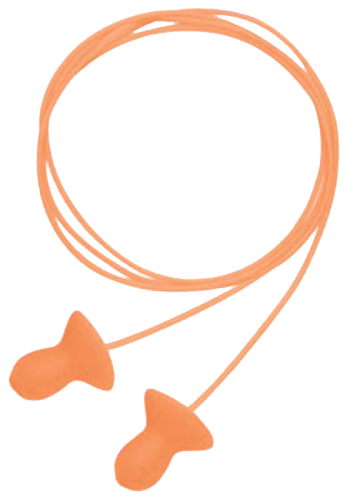 Howard Leight Quiet 26 dB Corded Multiple-Use Ear Plug, Orange, 2 Pair/pack - R-01522