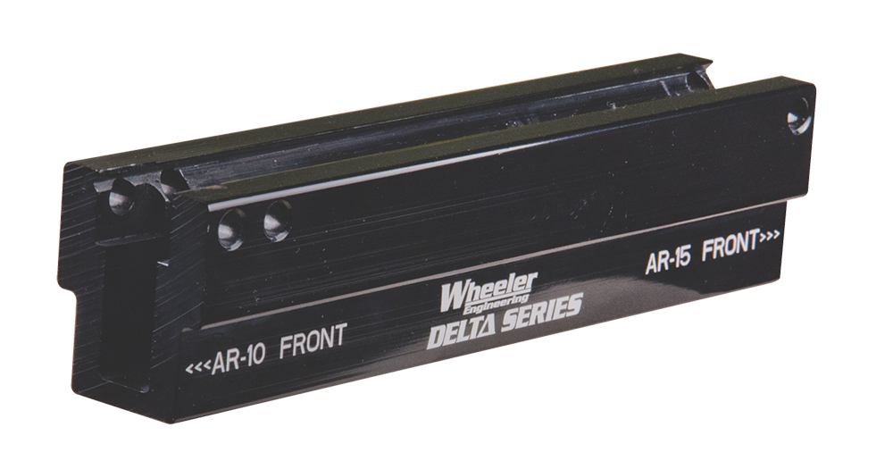 Wheeler Delta Series Vise Block Black Aluminum