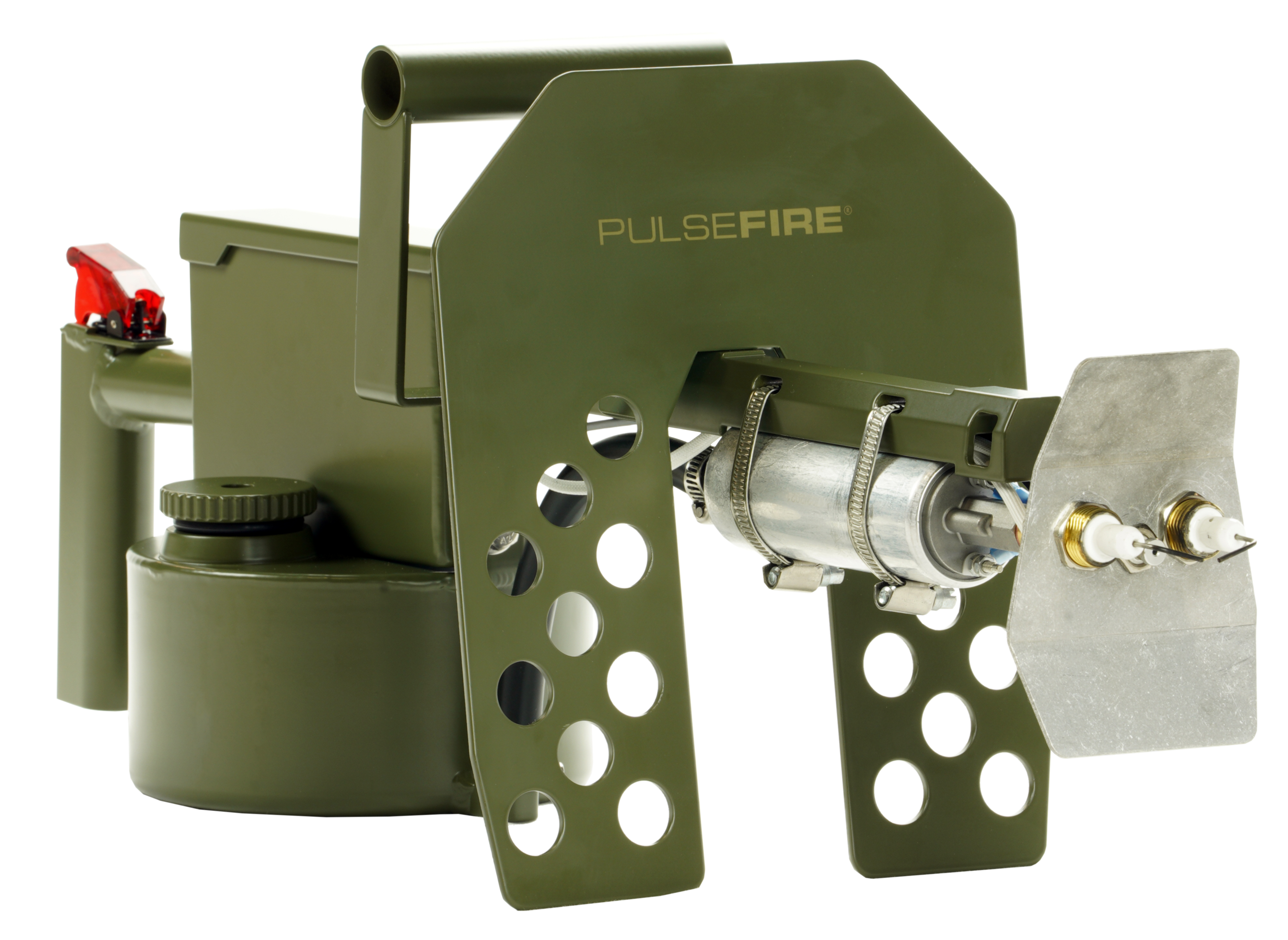 Exothermic Technologies Pulsefire LRT Flamethrower, OD Green - PF-LRT