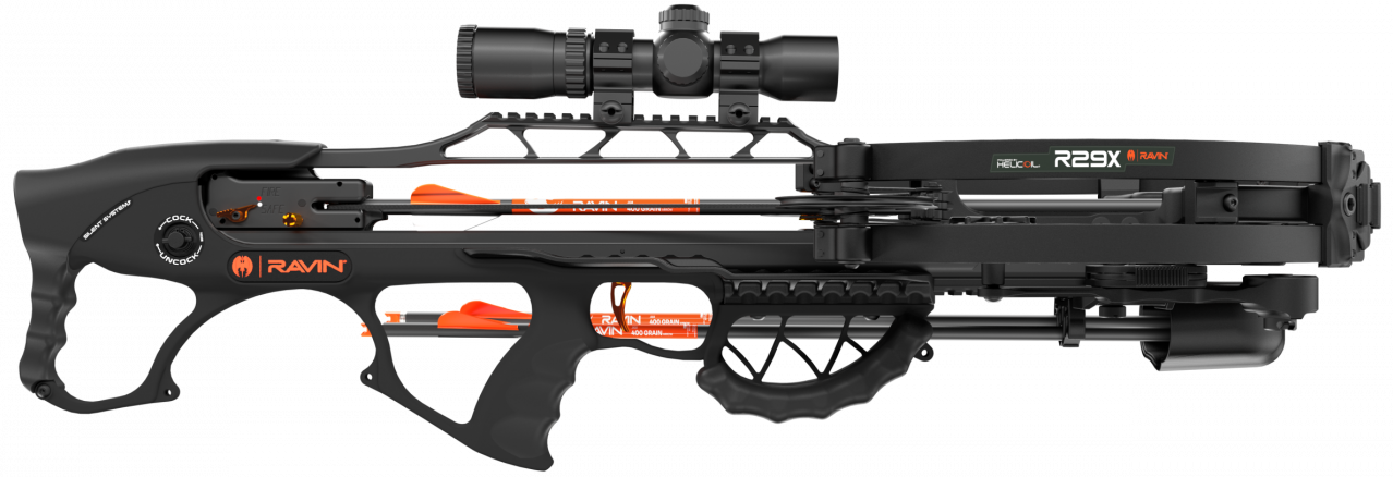 Ravin R29X Tactical Crossbow 450 FPS Silent Cocking System