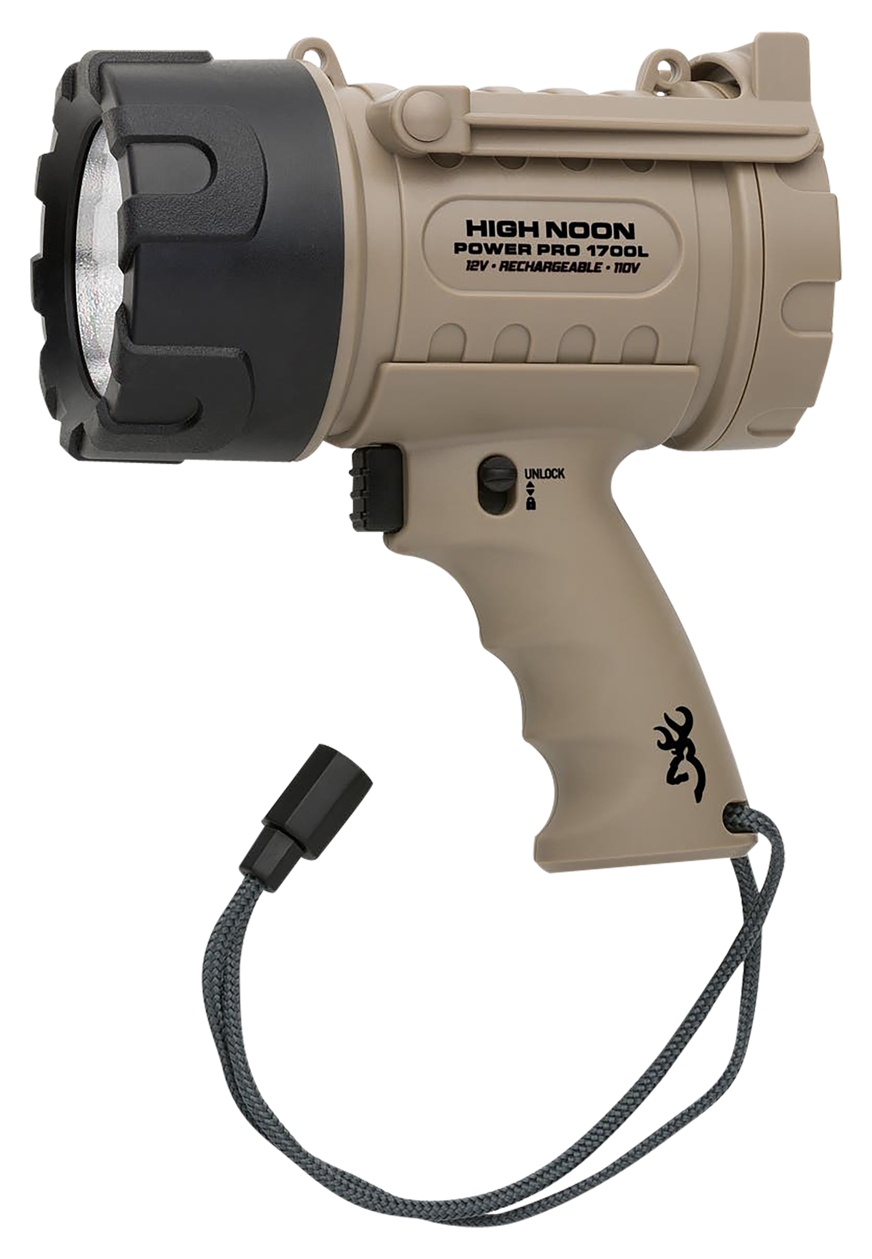Browning High Noon Power Pro Tan LED Spotlight 100-1700 Lumens