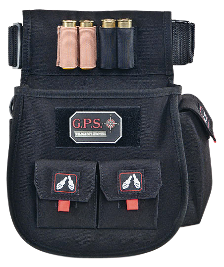 GPS Bags Deluxe Double Shell Pouch Black Polyester Waist Belt