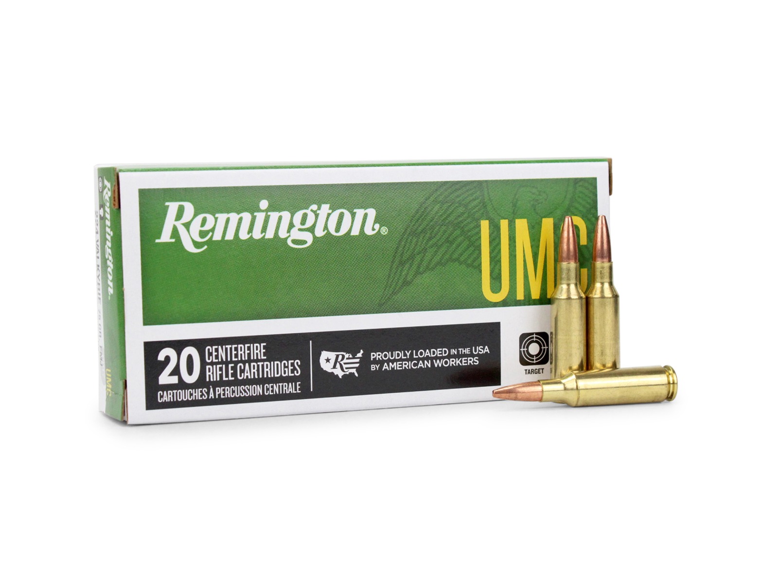 Remington UMC 224 Valkyrie 75 Grain FMJ (Box)