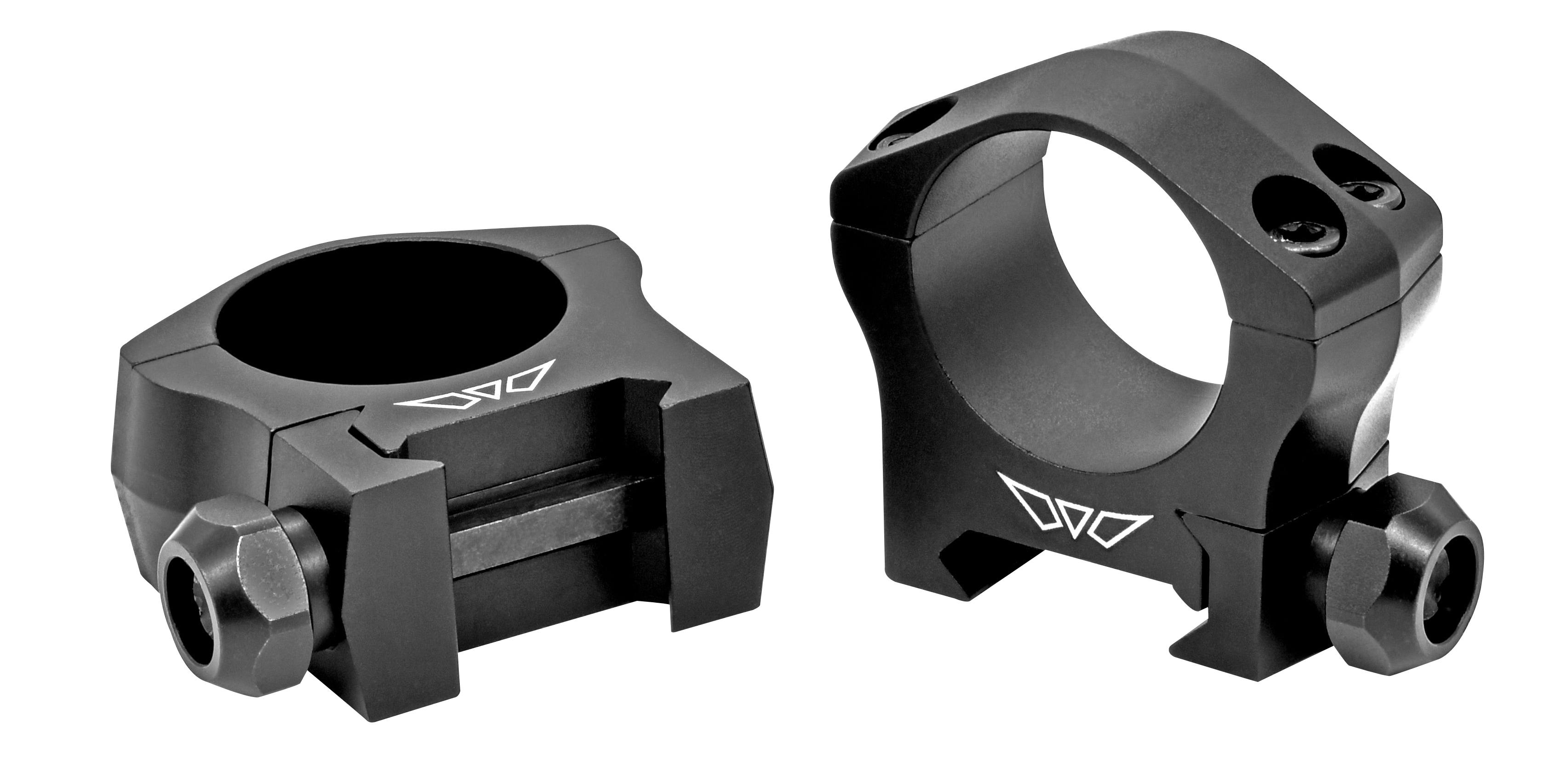 Warne 1'' Low (0.775'') Rings Black