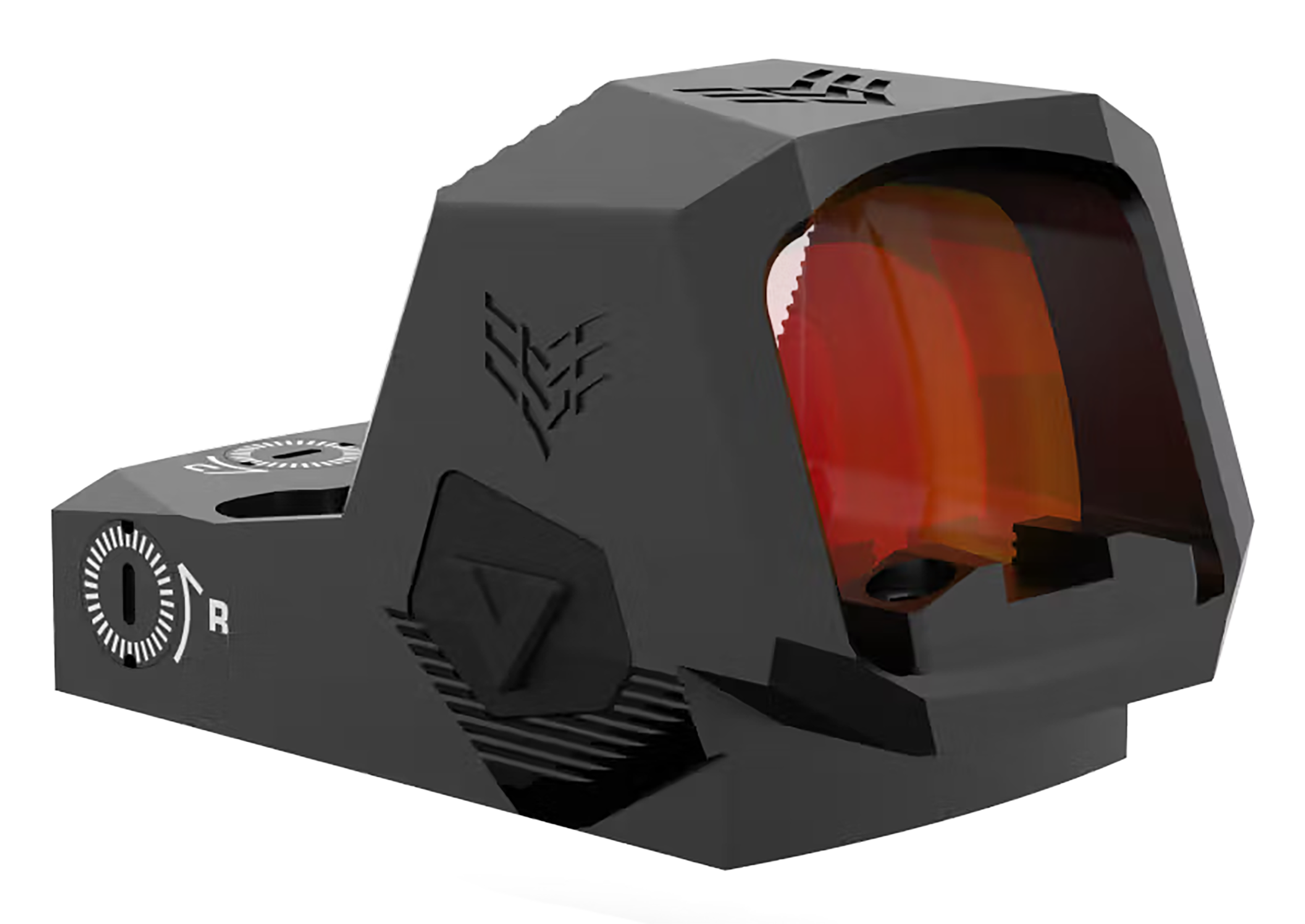 Swampfox Optics Sentinal Ii 1x20mm Green 3 Moa Dot Blackout Rear Micro Sight