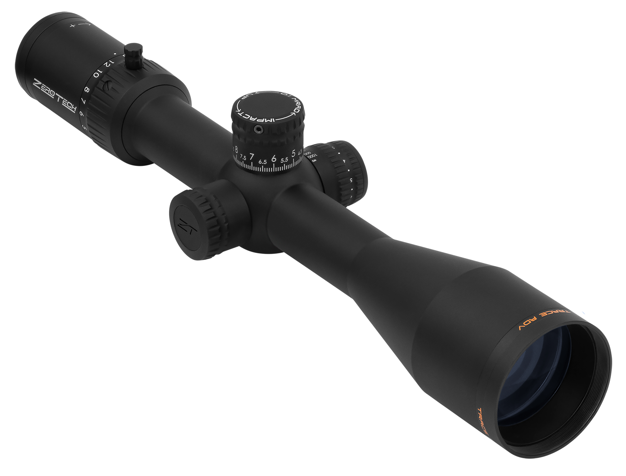 ZeroTech Trace Advanced Rifle Scope - 4-24x50 30mm FFP RMG MIL Illum Black