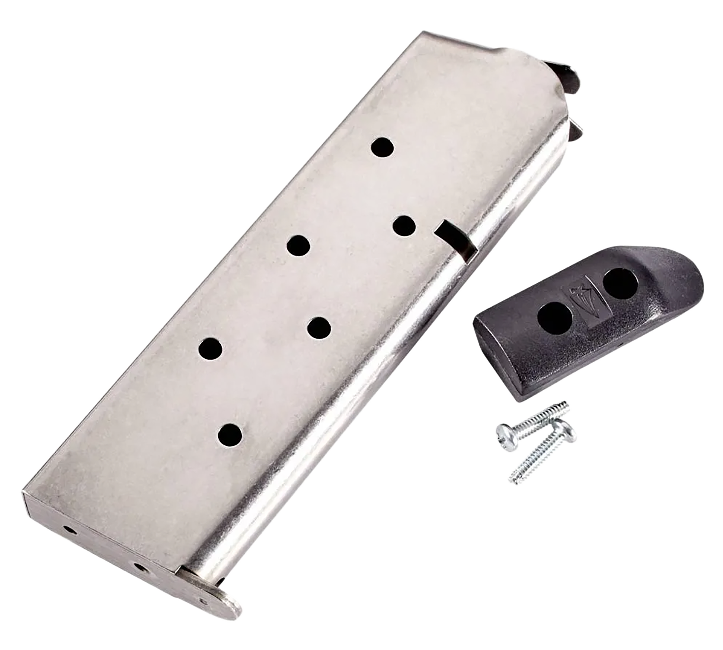 Chip Mccormick Custom Magazine For 1911 Commander 45 ACP - 8 Round Stainless Steel