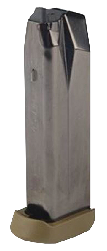 FN America 10 Round .45 ACP Detachable Magazine, Stainless Body/Flat Dark Earth Base - 663222