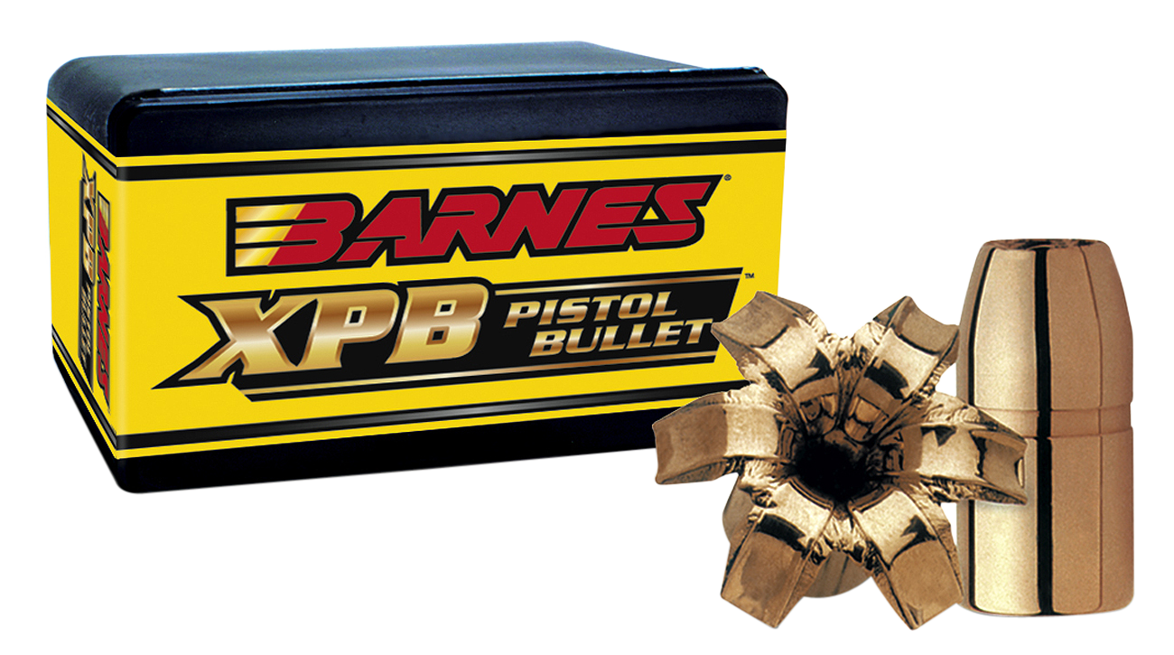 Barnes 357 Mag 140gr XPB Copper Pistol Projectiles