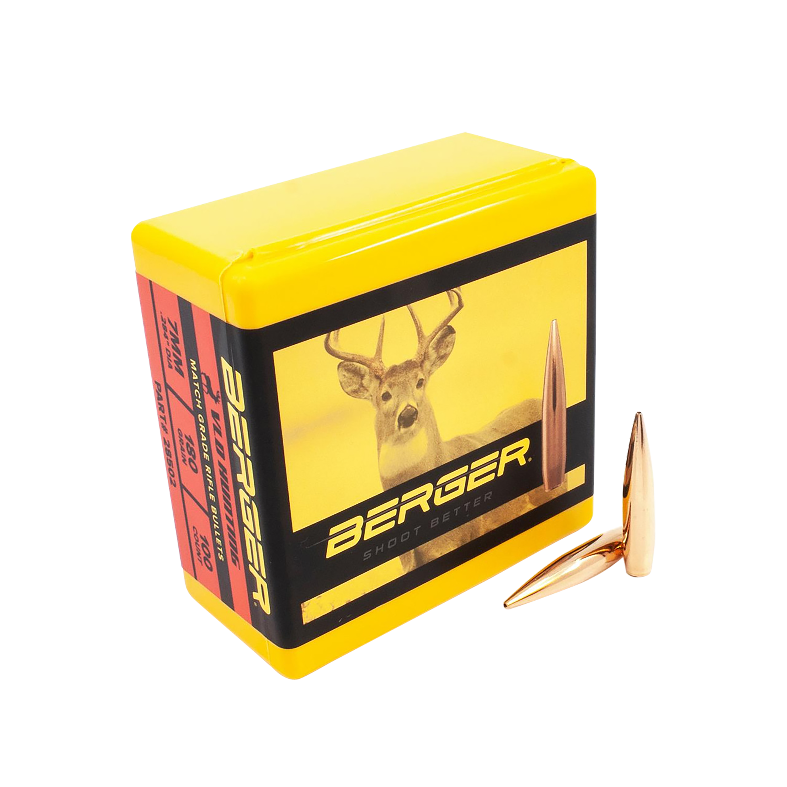 Berger 7mm 180gr VLD Hunting Projectiles 100/Box