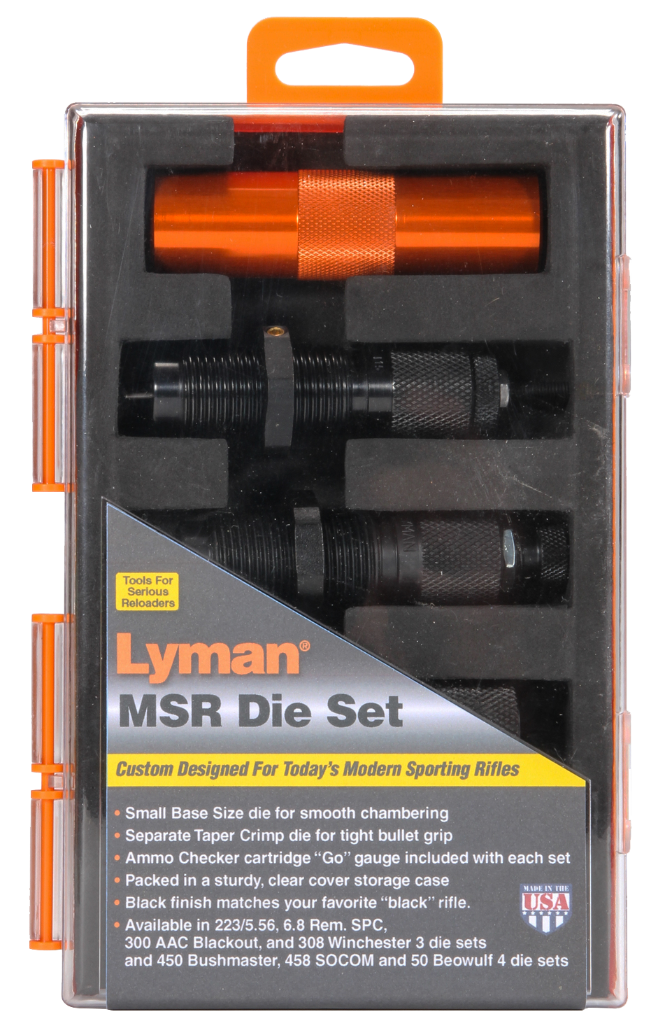 Lyman 458 Socom Msr 4 Die Set