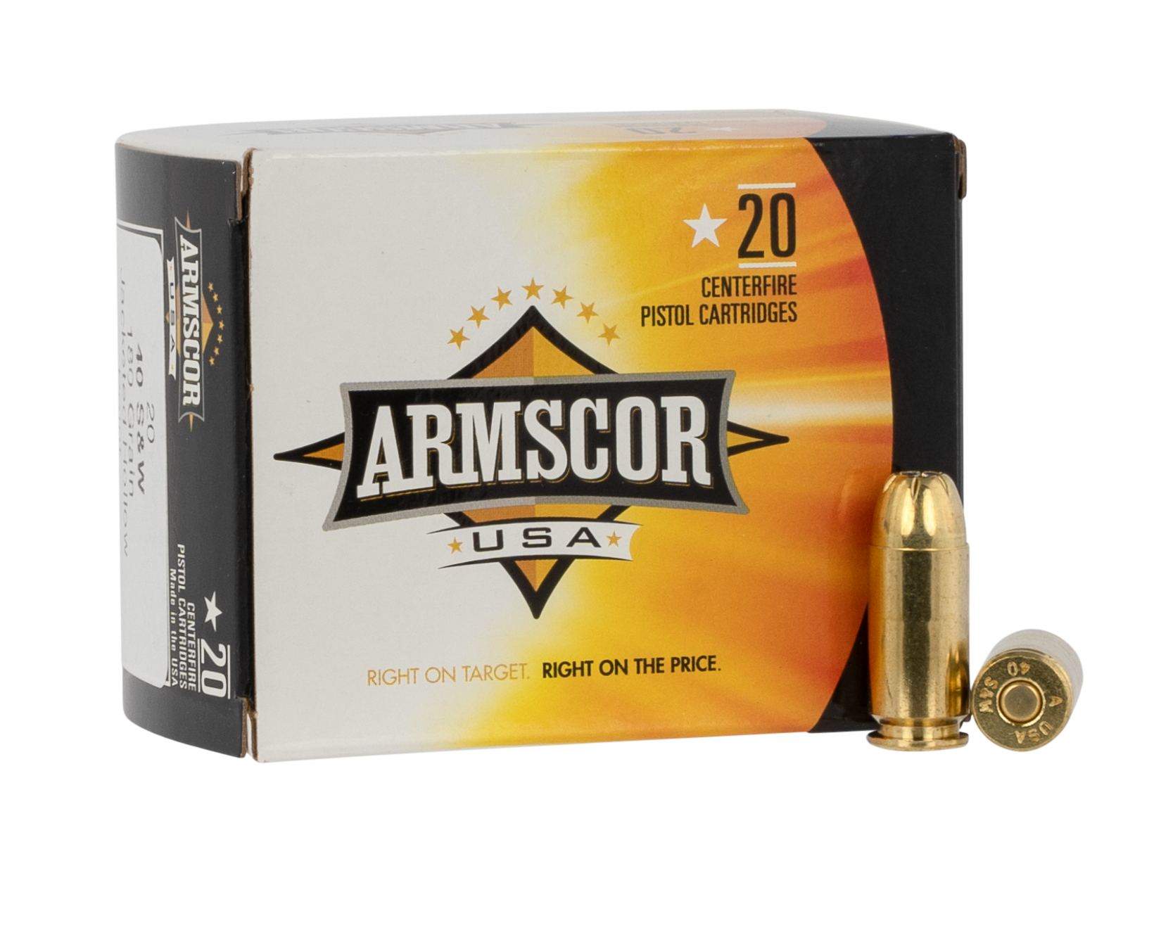 Armscor Usa 40 S&W 180 Grain JHP AC403N (Box)