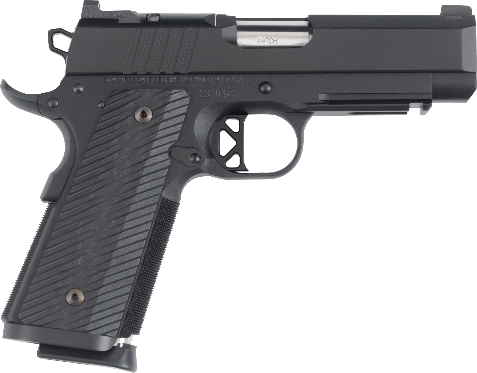 Dan Wesson TCP 45 ACP 4 8+1 (Anodized Aluminum/ G10 Grips)