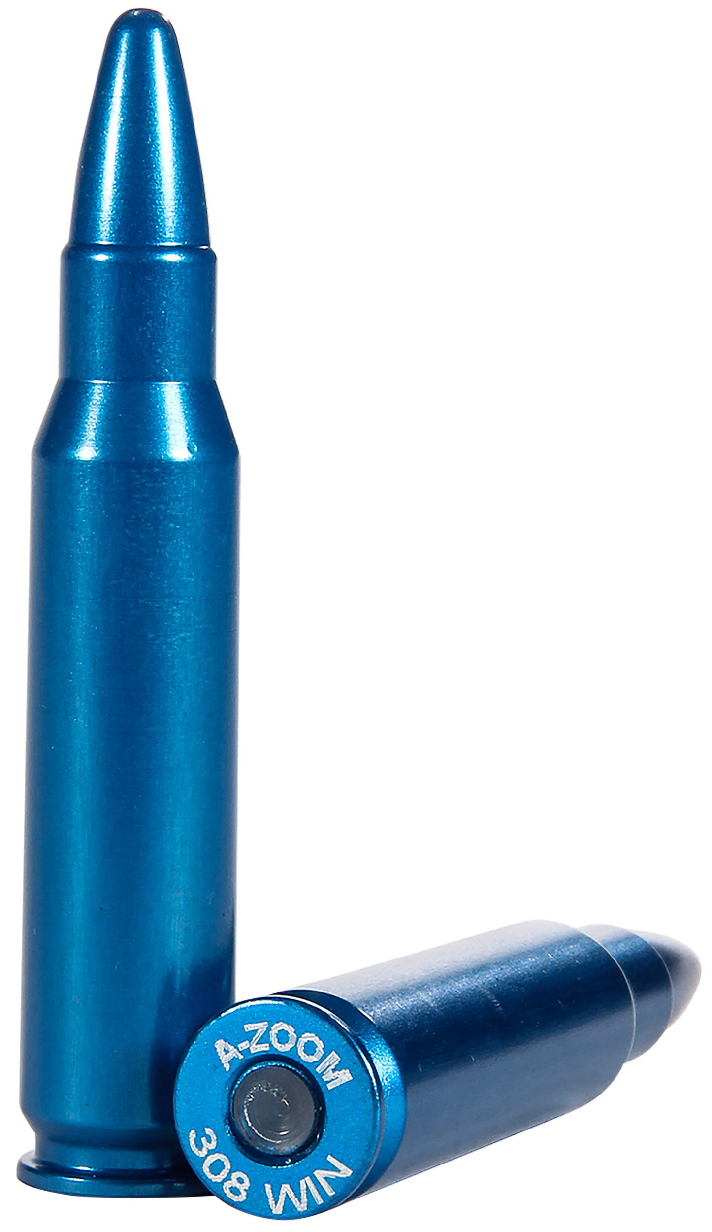 A-Zoom Dummy Rounds 308 Win Aluminum Blue (Box)