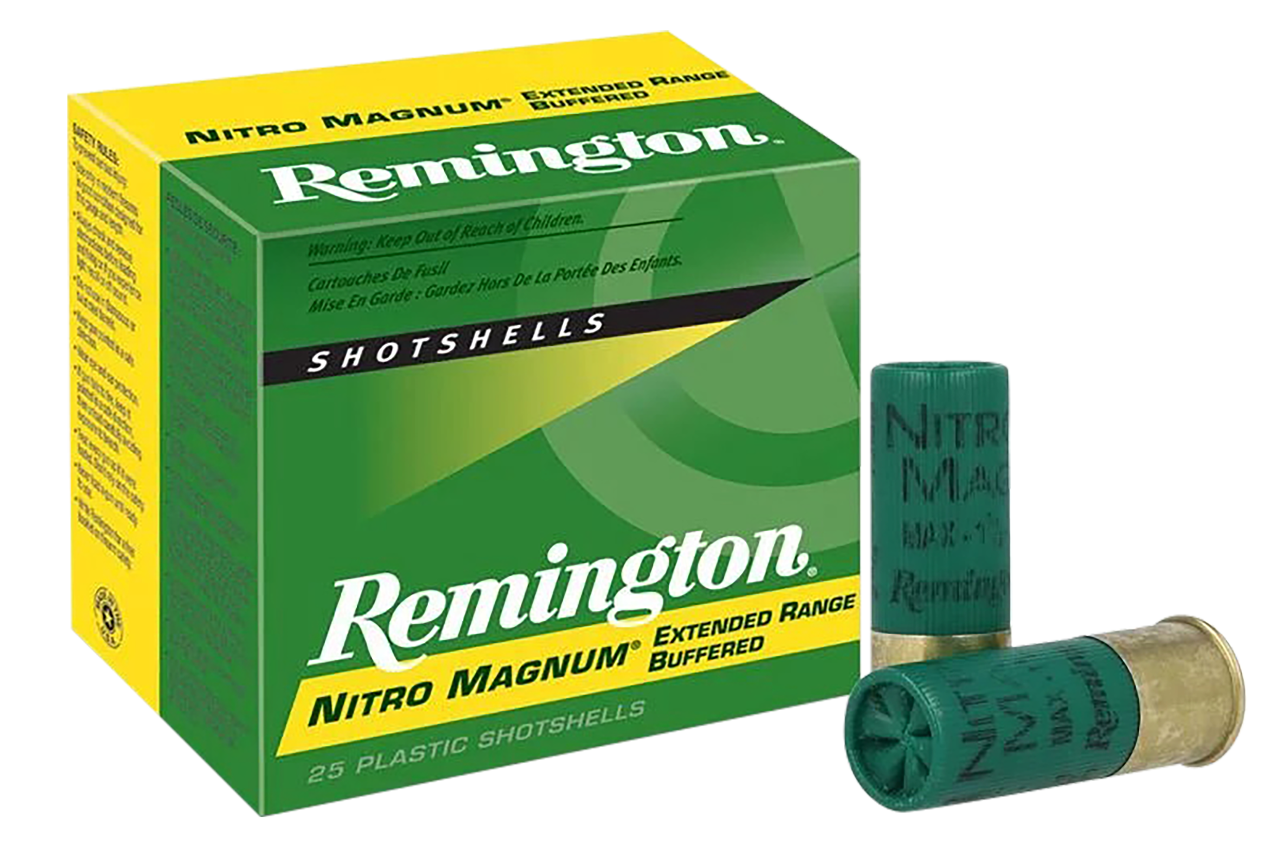 Remington Nitro Magnum 12 Gauge Hunting Shotshells Lead 3 In (Box)