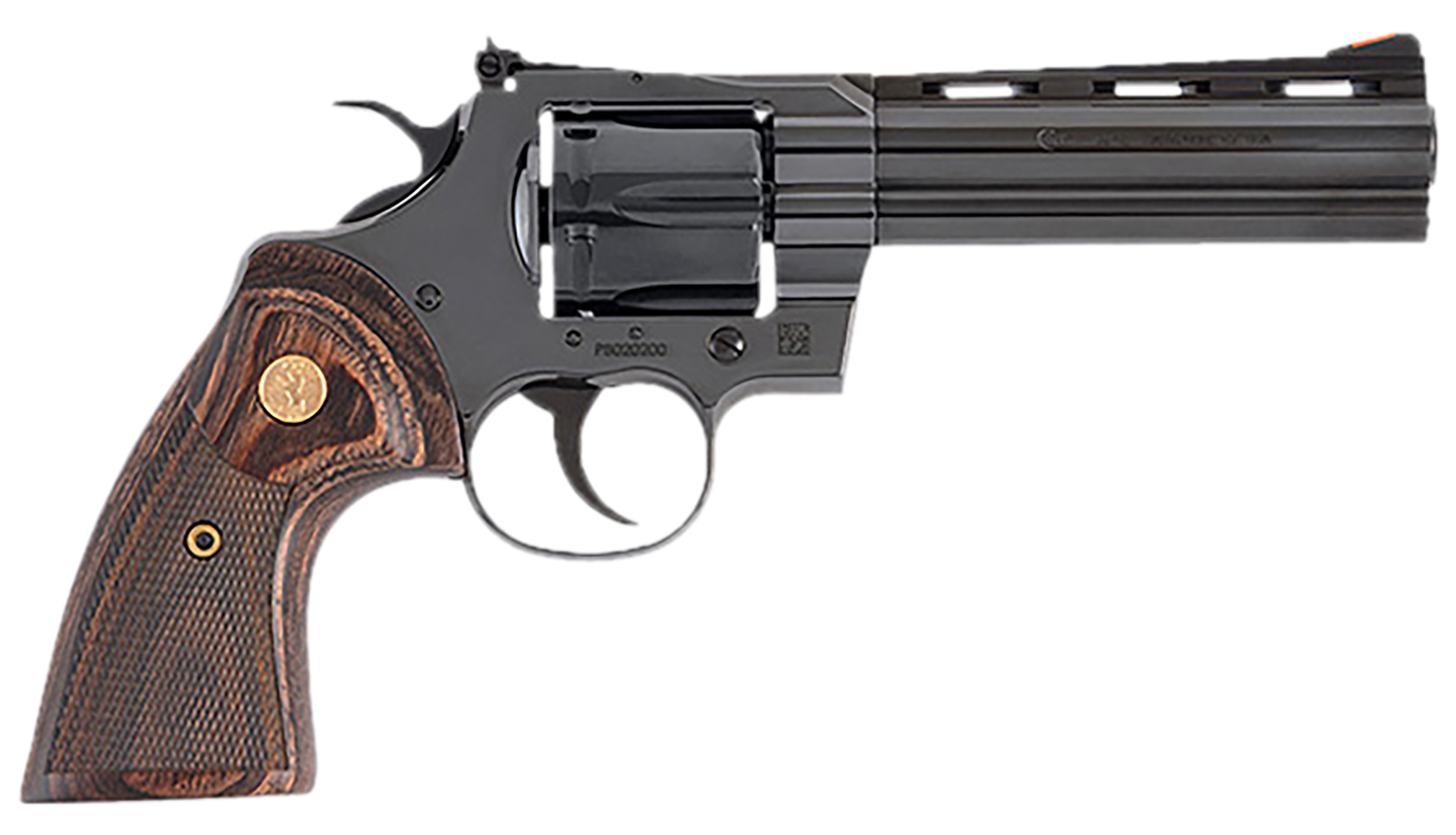 Colt Python .357 Magnum, 5 Barrel, 6rd Cylinder, Blued w/ Wood Grips, Revolver