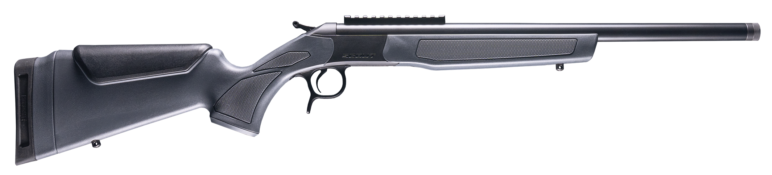 CVA CR4445 Scout .444 Marlin Single Shot Rifle - 22" Threaded Barrel Picatinny Rail