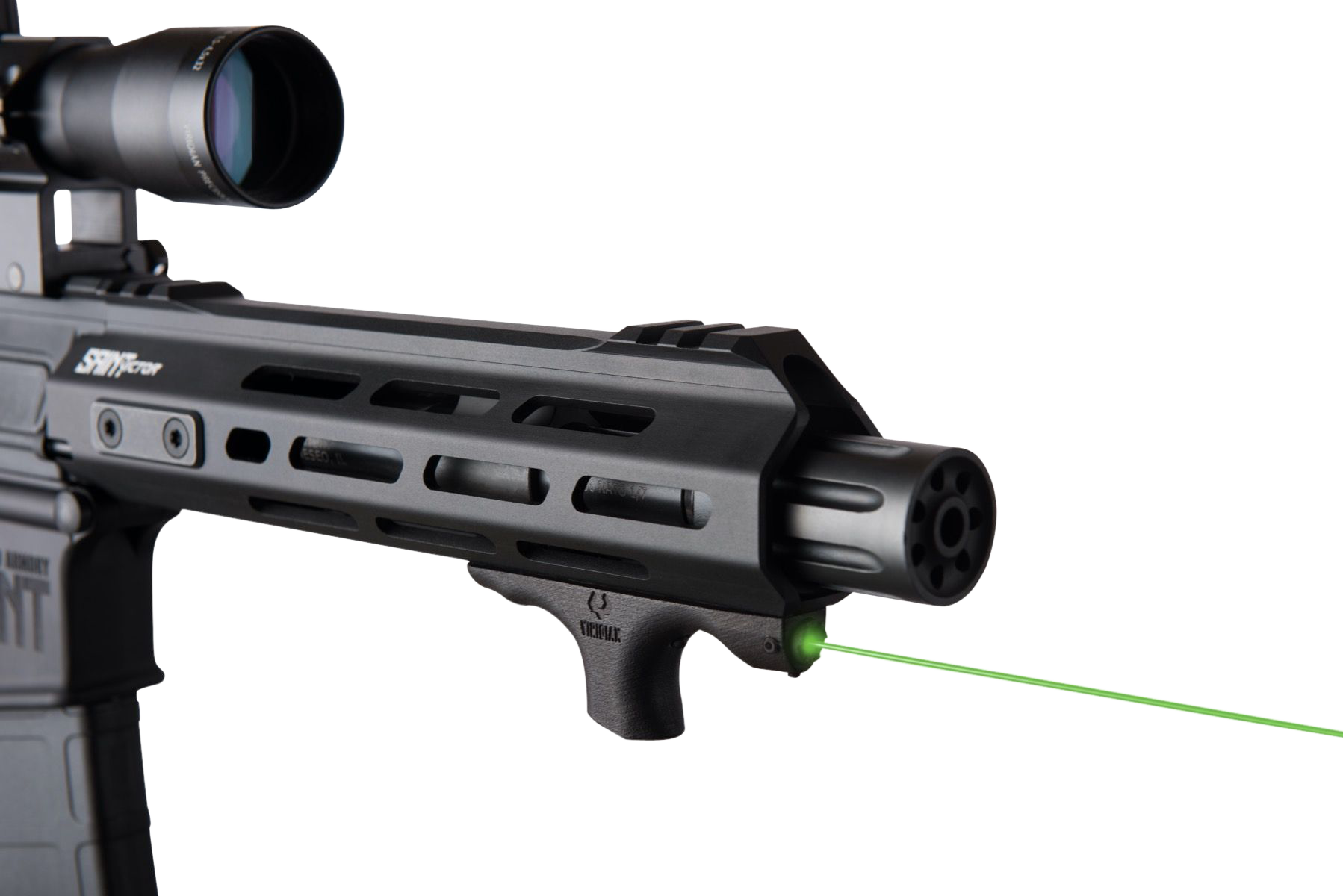 Viridian HS1 Hand Stop Green Laser Fits AR Platform (Black Polymer)