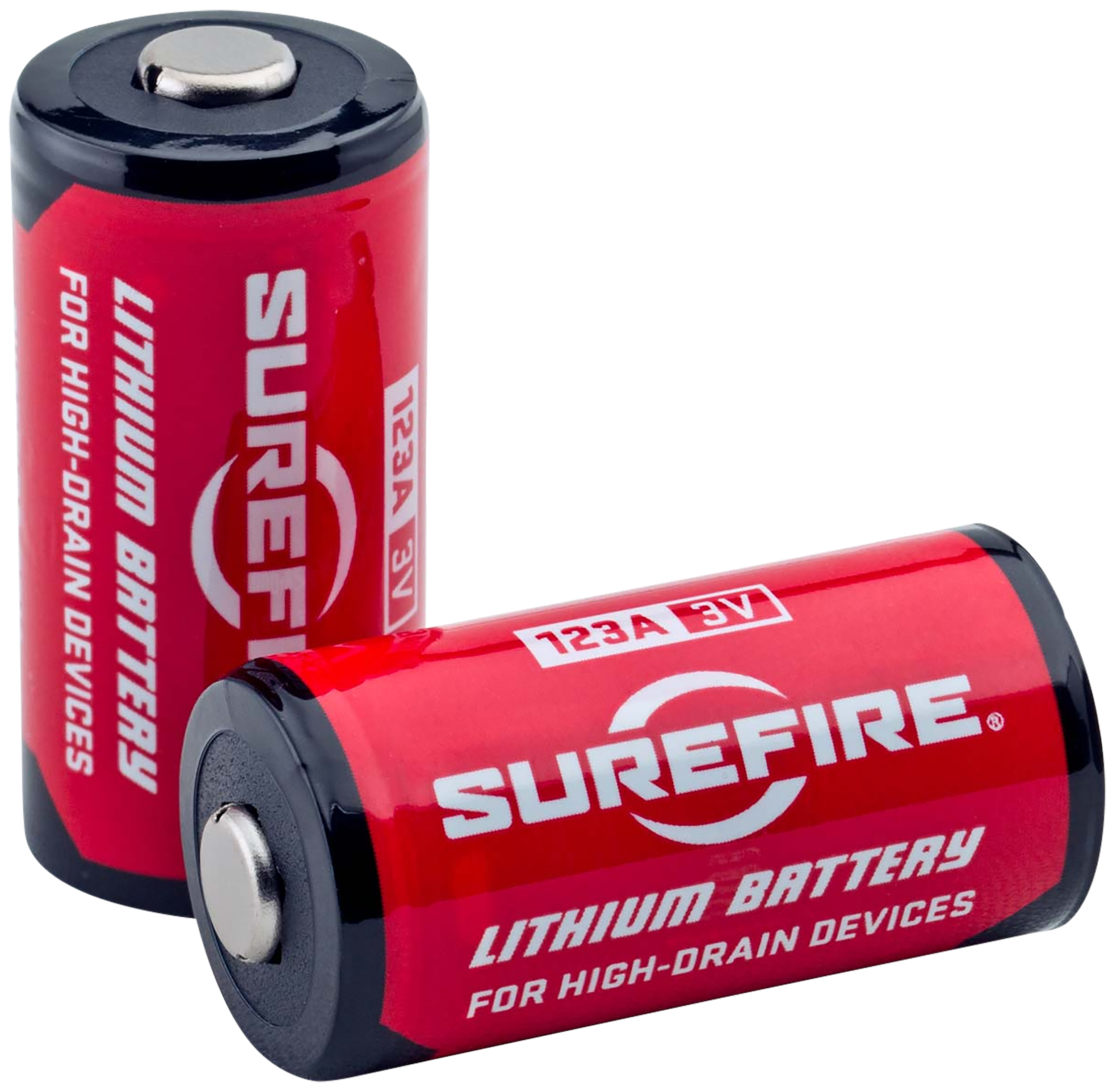 SureFire 123A Lithium Batteries 3.0V 1550mAh 130 Pairs