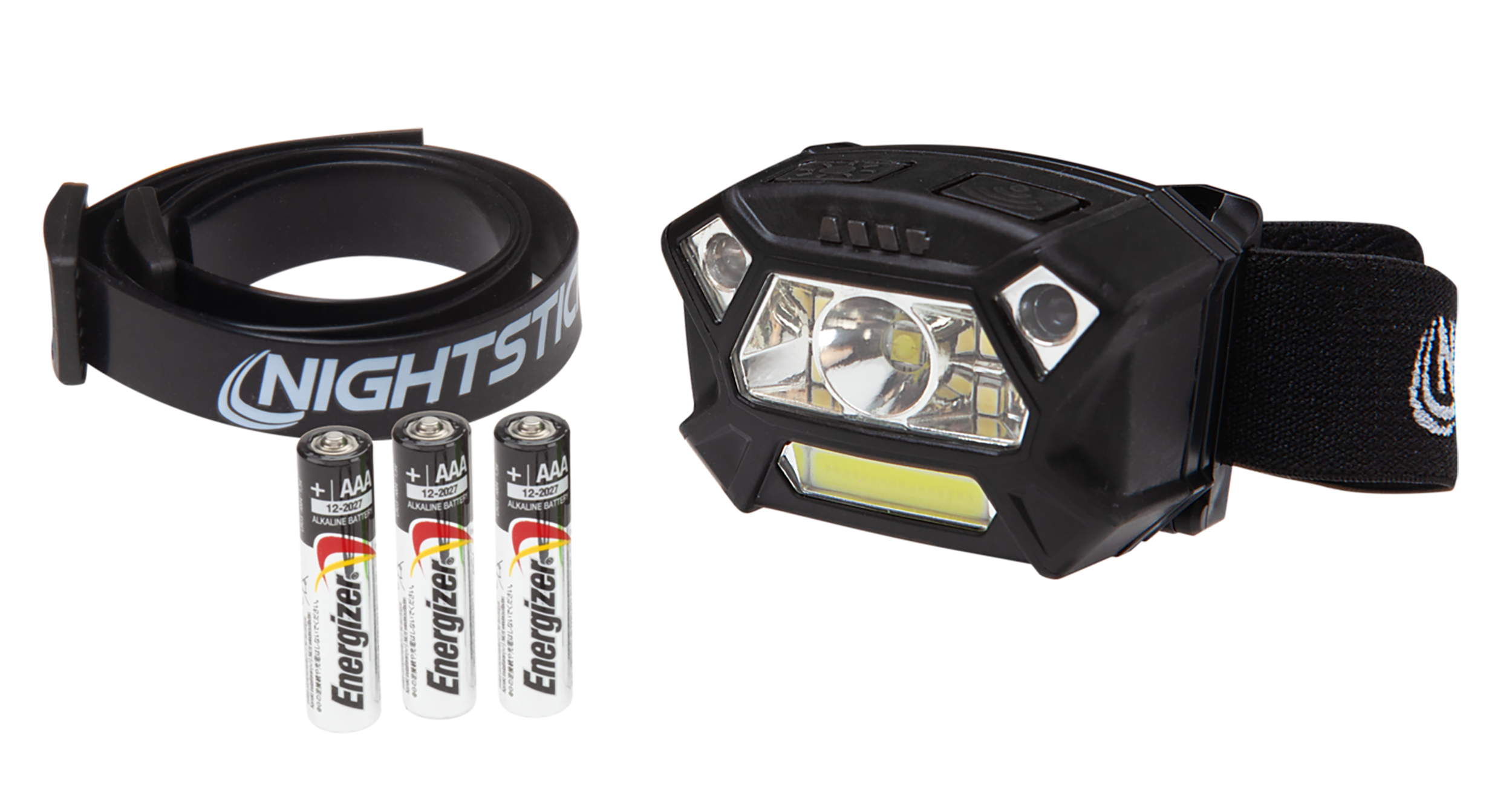 Nightstick DualLight Headlamp Black 320 Lumens Motion Activated