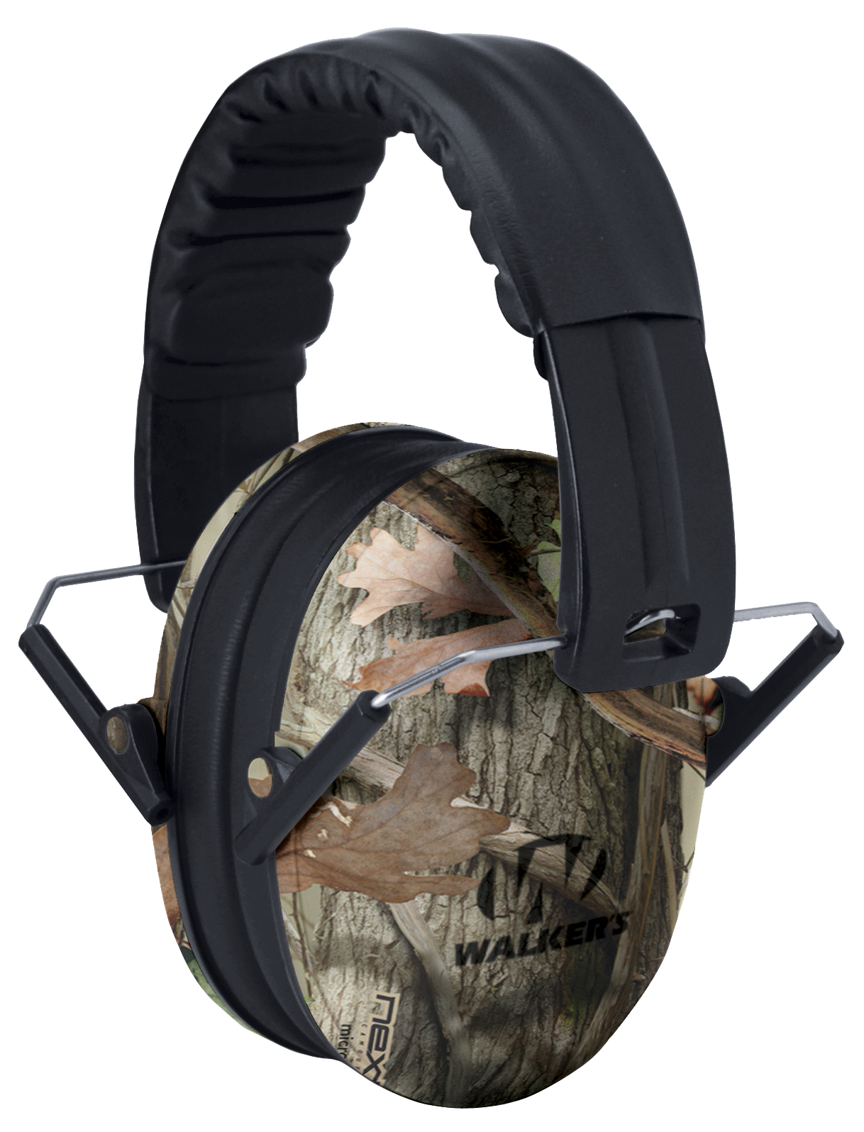 Walkers Game Ear Childs Passive Folding Ear Muffs (Camo)
