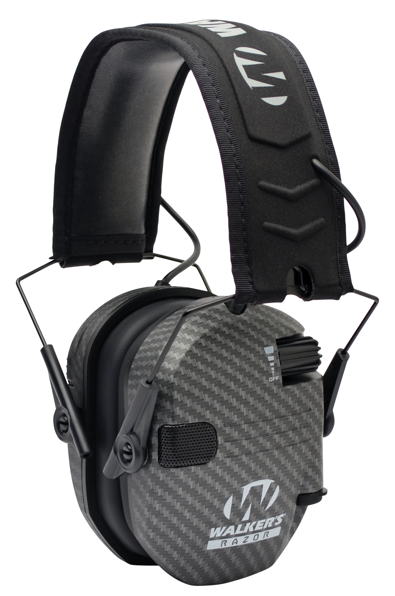 Walkers Game Ear Razor Slim Electronic Ear Muffs (Carbon Pattern)