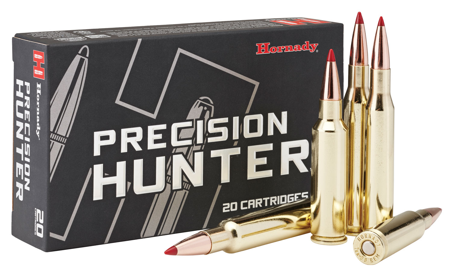 Hornady Precision Hunter 7mm Rem Mag 162 Grain ELD-X (Case)