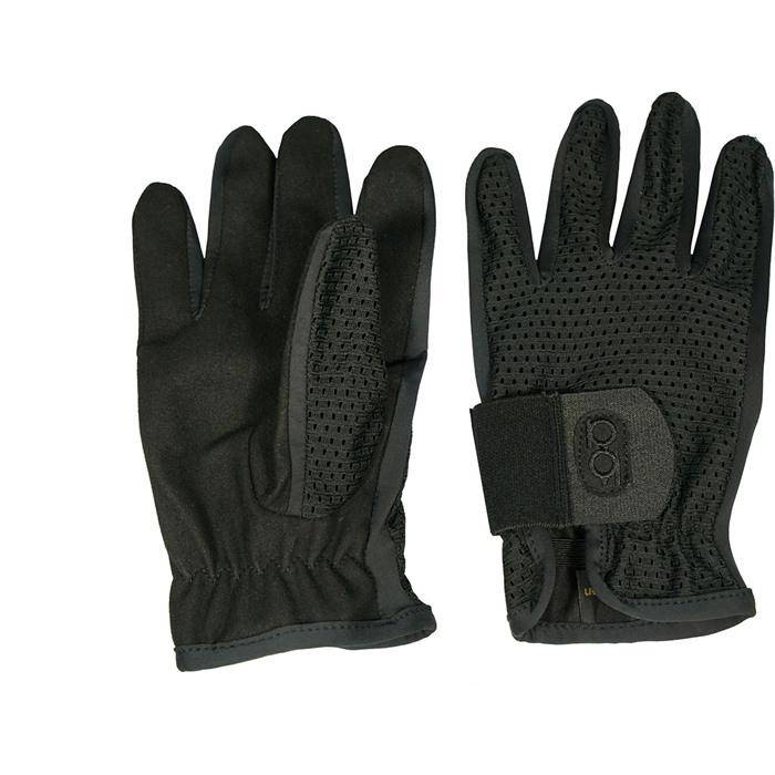 Boyt Harness 10535 Shotgunner Glove  Black Elastic Body w/Suede Palms XS