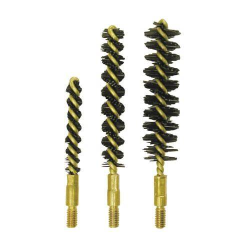 Dozen Pack Nylon Rifle Brushes - Nylon Rifle Bore Brush, 50 Caliber, 8-32m, 12 Pack