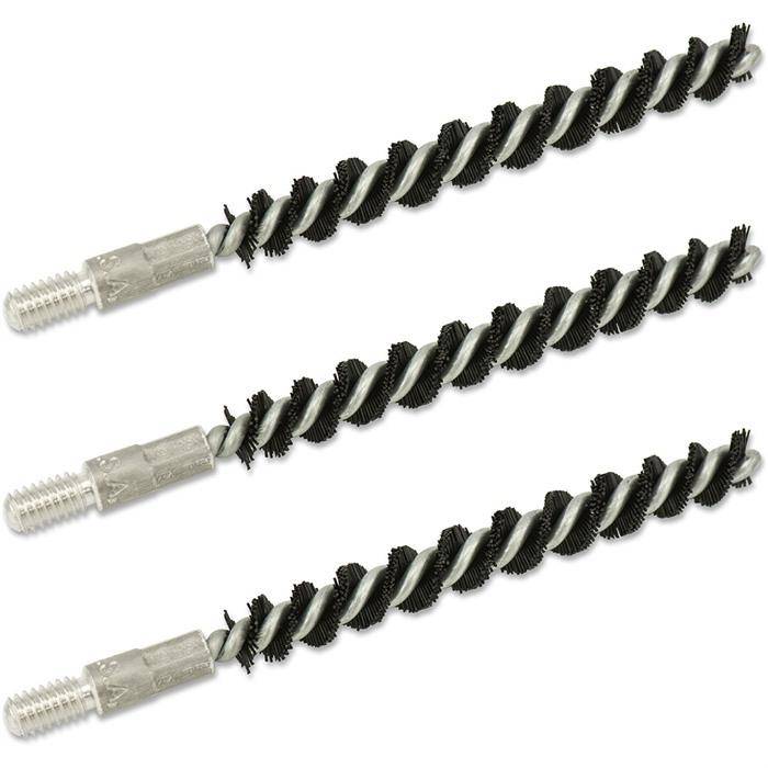 Bore Tech BTNR22003 Proof-Positive Nylon Brushes .22 Cal Rifle 8-32 Aluminum 2.50 Nylon Brush 3 Pack
