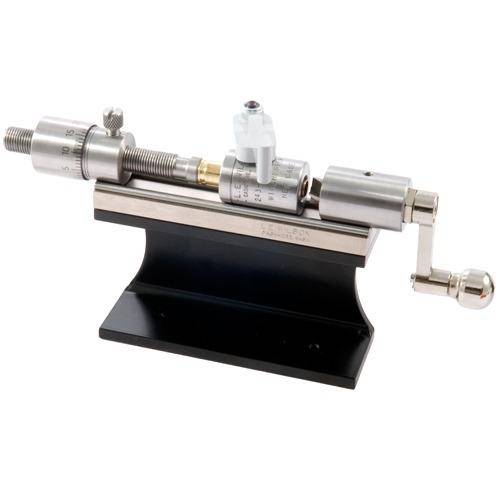 Wilson Stainless Micrometer Trimmer With Stand - Stainless Case Trimmer Kit With Micrometer & Stand