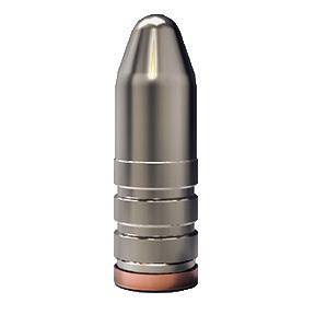 Lee 2 Cavity Bullet Mold C330-205-1R 8x56mm Rimmed Hungarian (329 Diameter) 205 Grain Round Nose 1 Ogive Radius Gas Check