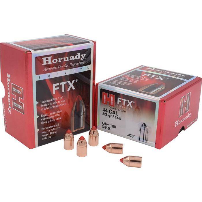 Ftx(R) 44 Caliber (.430'''') Rifle Bullets - Ftx(R) 44 Caliber (0.430'''') 225gr Polymer Tipped 100/Box