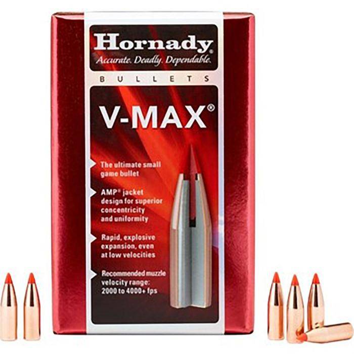 V-Max 25 Caliber (0.257'''') V-Max Bullets - V-Max(R) 25 Caliber (0.257'''') 75gr Polymer Tipped 100/Box