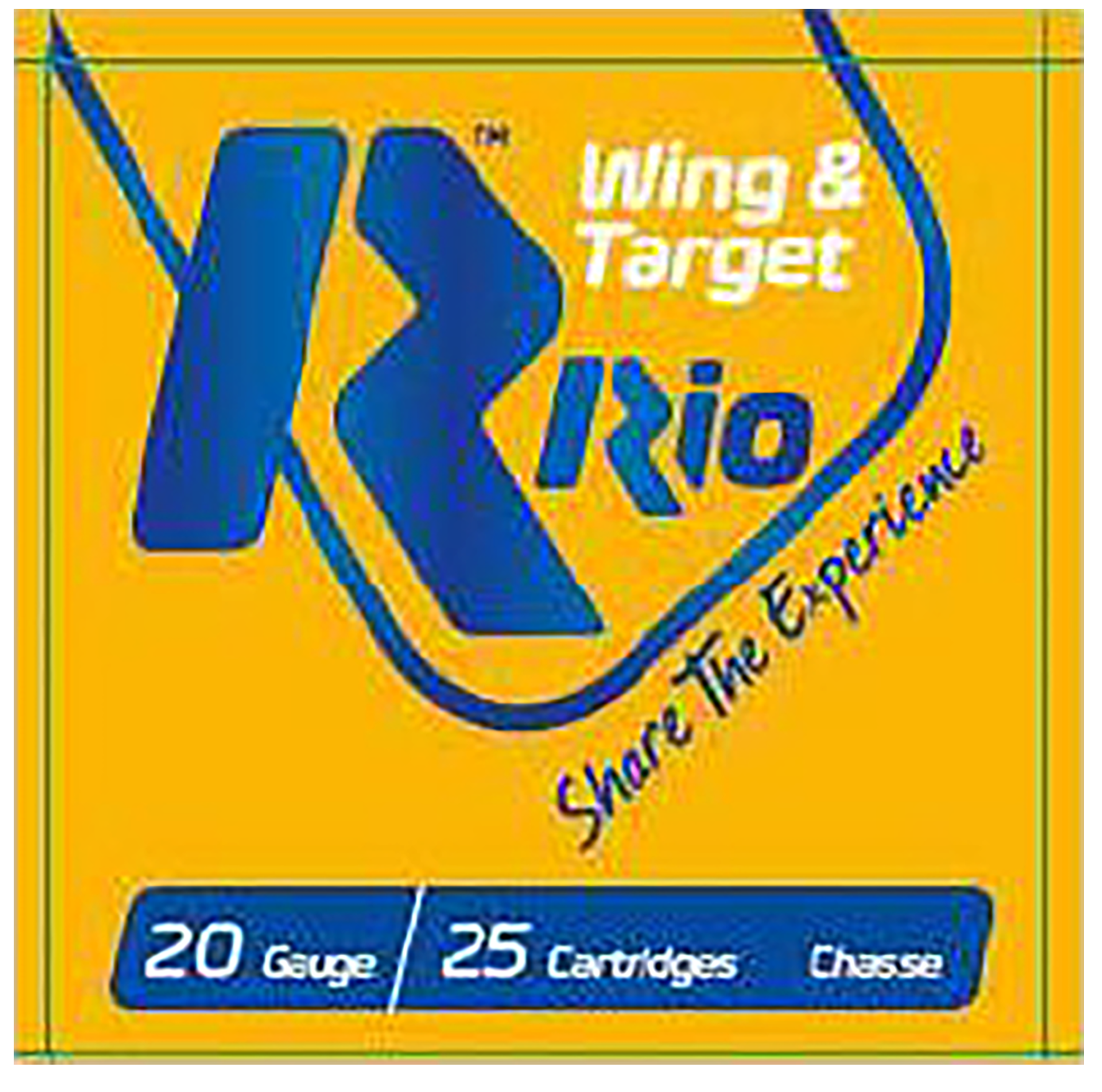 RIO AMMUNITION WT2075 Wing & Target 20 Gauge 2.75 7/8 oz 7.5 Shot 25 Bx/ 10 Cs