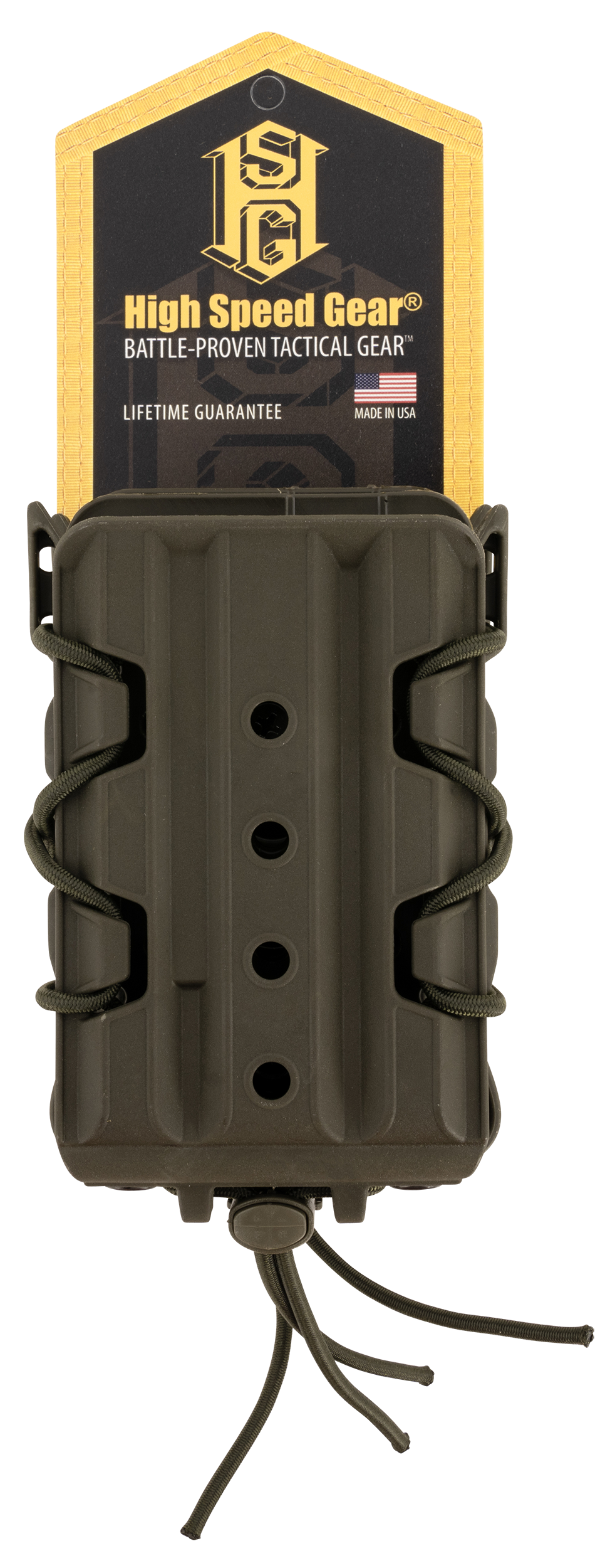 HIGH SPEED GEAR V2 X2R POLYMER TACO MOLLE HOLDS 2 RIFLE MAGAZINES OLIVE DRAB