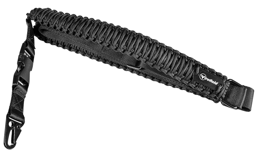 Firefield Single Point Tactical Paracord Sling Adjustable Black