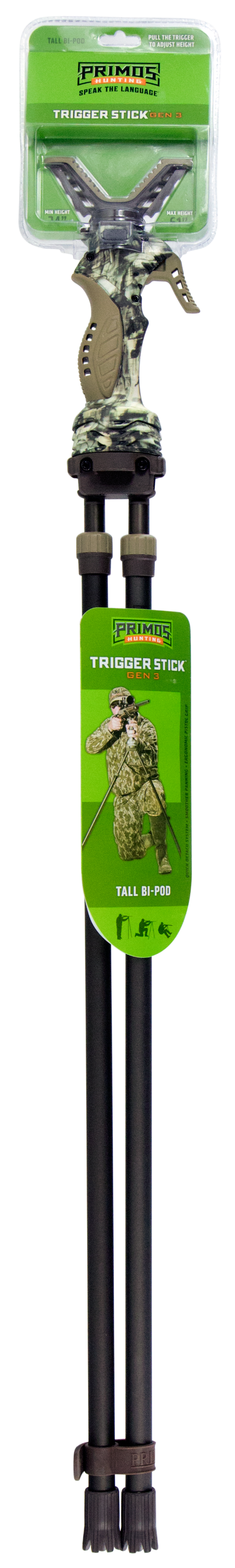 Primos Trigger Stick Prim 65814 T-stk Gen3 Bipod Camo 24-62