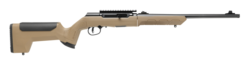 Savage Arms A22 Take Down FDE .22LR Semi-Auto Rifle, Flat Dark Earth - Tactical Flat Dark Earth Finish for Semi-Auto Precision - 47262