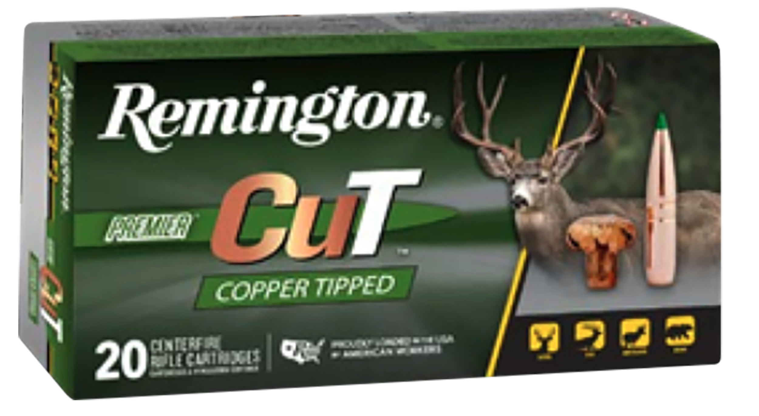 Remington Premier Cut 6.5 PRC 130 Gr Copper Tipped (Box)