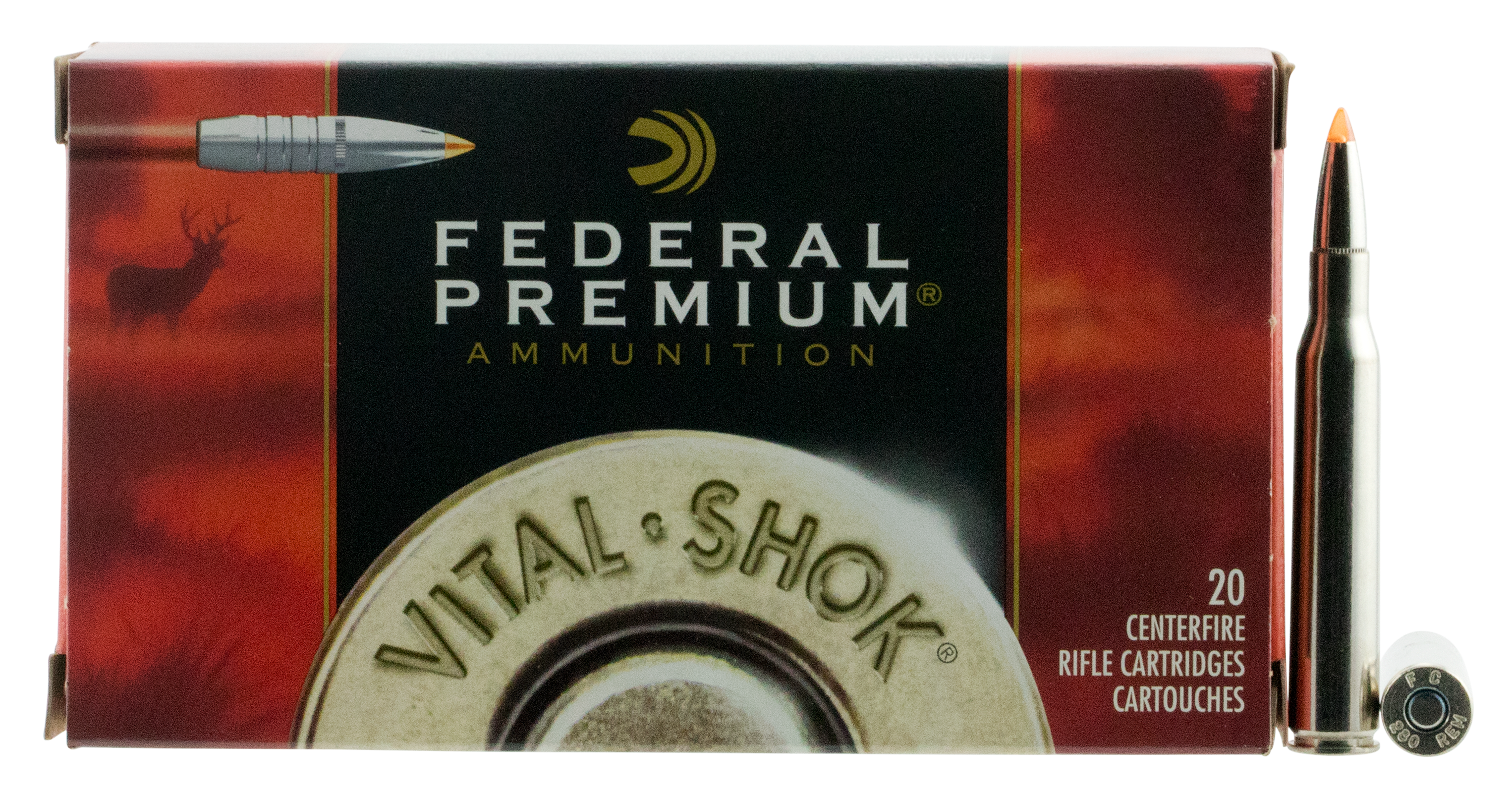Federal Premium 280 Rem 140 Gr Trophy Bonded Tip (Box)