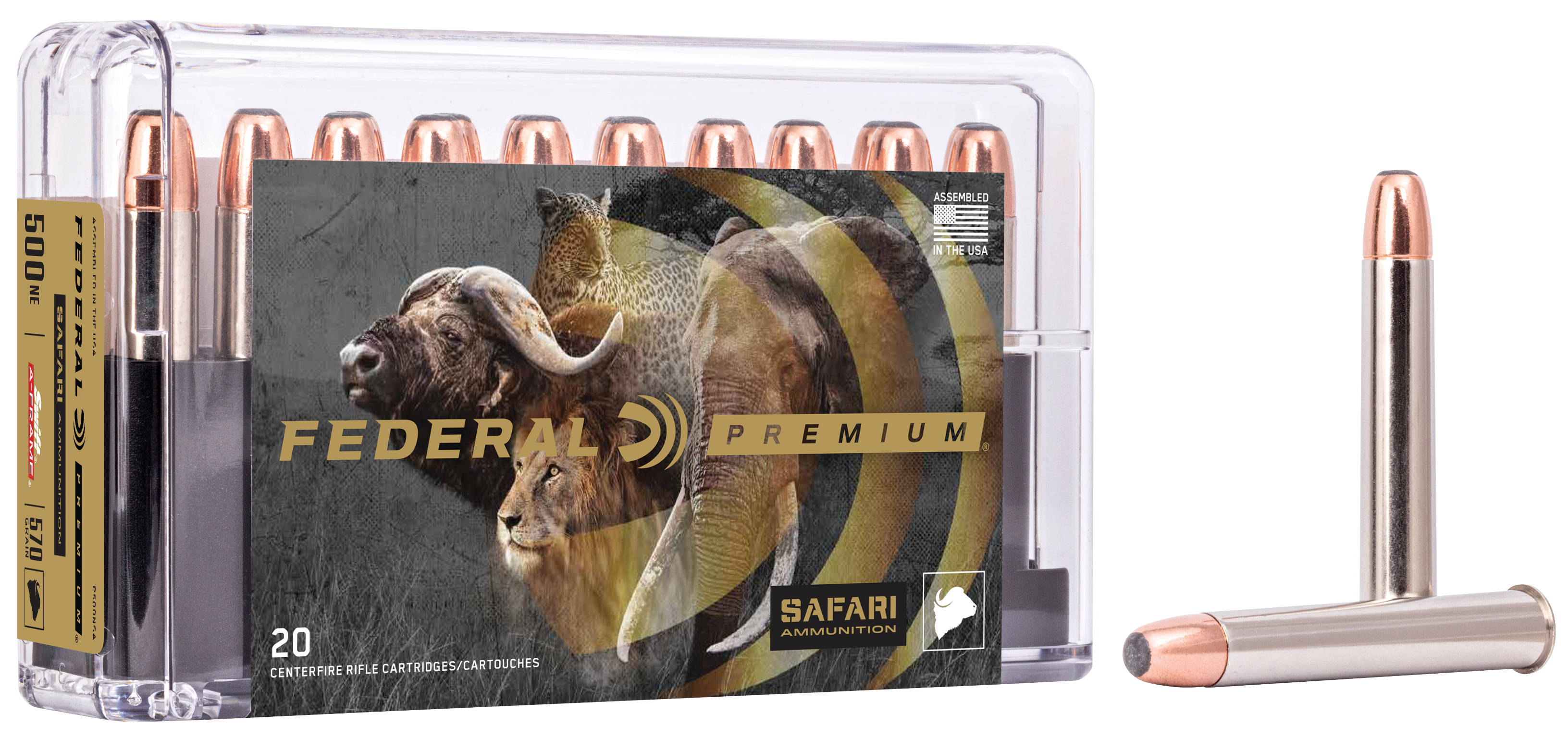 Federal Premium 500 Nitro Express 570 Gr Swift A Frame (Box)