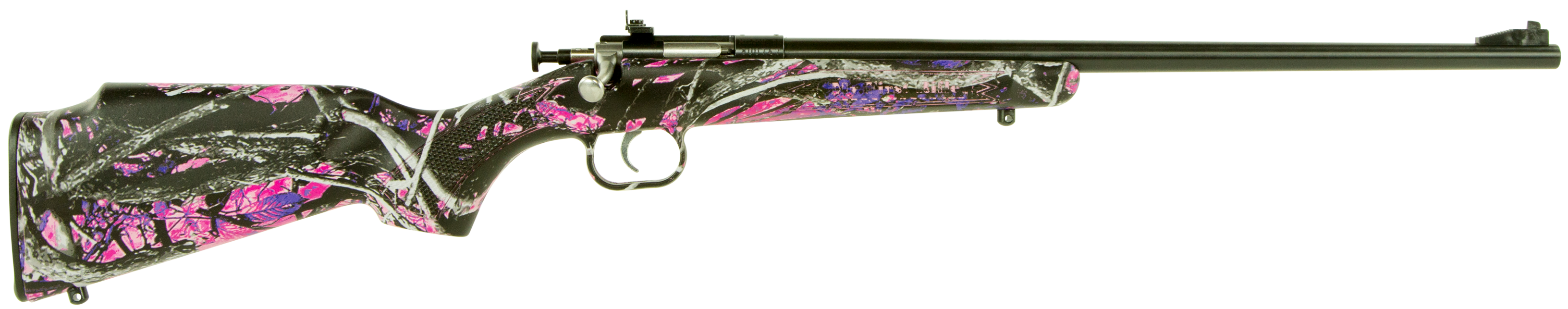 Crickett Bolt 22 LR 16.12 Muddy Girl/Blued