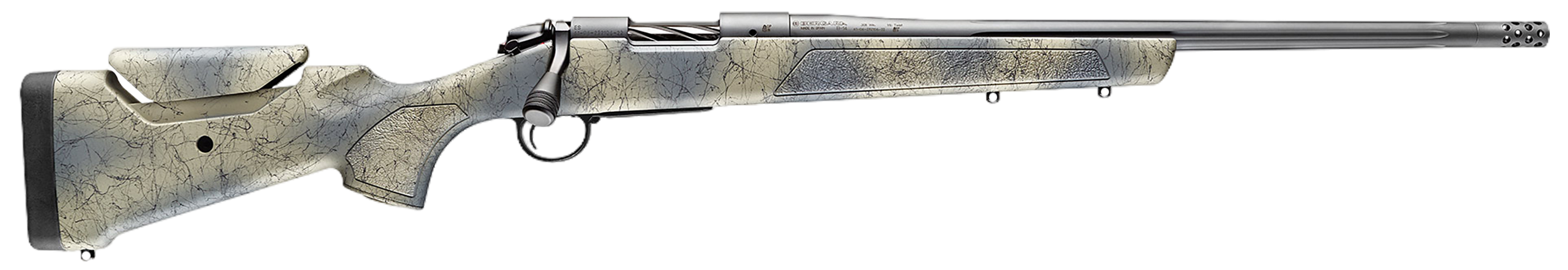 Bergara B14 Sierra Wilderness 6.5 PRC Bolt Action Rifle - 20" Fluted Barrel Digital Camo